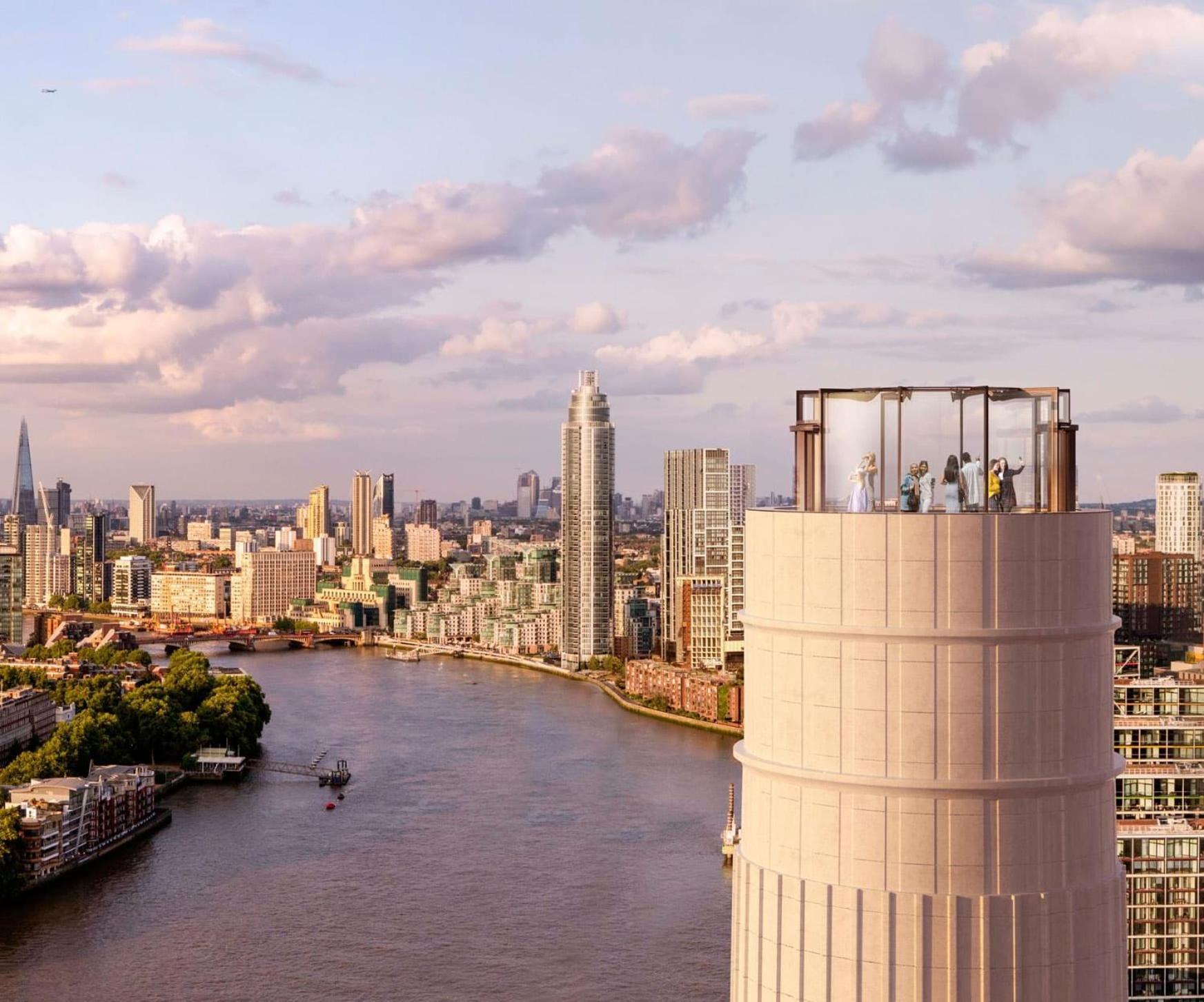 Luxury Apartment Steps From Battersea Power St And Close To Victoria & Chelsea London Exterior foto